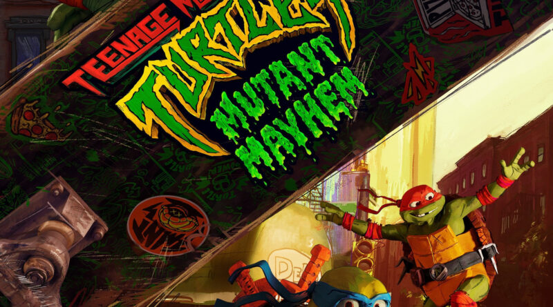 Poster for the movie "Teenage Mutant Ninja Turtles: Mutant Mayhem"