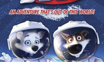 Poster for the movie "Space Dogs"