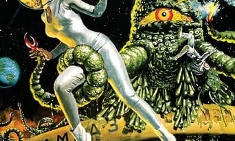 Poster for the movie "The Green Slime"
