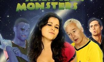 Poster for the movie "Attack Of The Alien Jelly Monsters From The Depths Of Uranus"